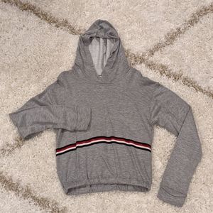 Flowers By Zoe Size Medium Girls. GREY Hoodie